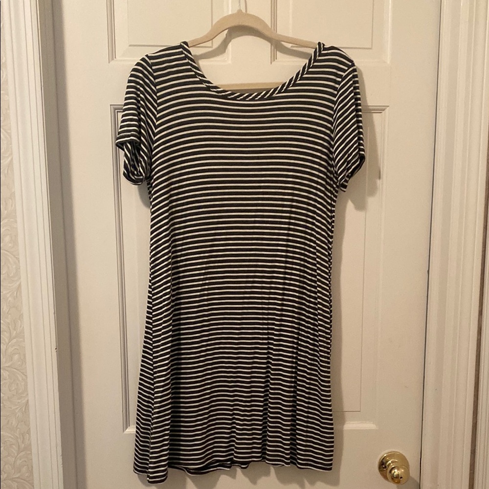 Olivia Rae Black and White Mini Dress